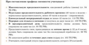 Работа в выходной день по графику при суммированном учете рабочего времени