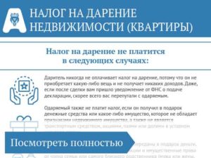 Платится ли налог с дарственной на квартиру