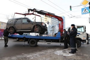 Отсутствие страховки забирают на штрафстоянку