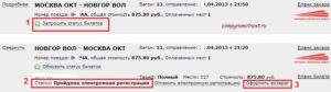 Билет сапсан ржд возврат 193