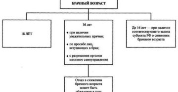 Кто принимает решение о снижении брачного возраста в рф