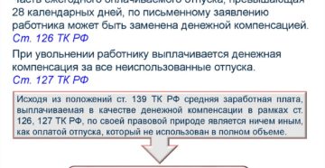 Компенсация за неиспользованный отпуск должна ли облагаться налогом