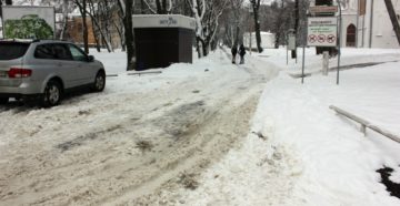 Жалоба на чистку дорог от снега