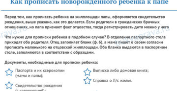 Прописать новорожденного ребенка в другую квартиру