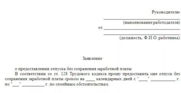 Продлевается ли отпуск без сохранения заработной платы на время больничного