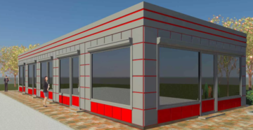 Построить магазинчик киоск