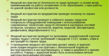 С кем проводится вводный инструктаж по безопасности труда