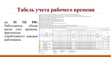 Кто должен вести табель учета рабочего времени